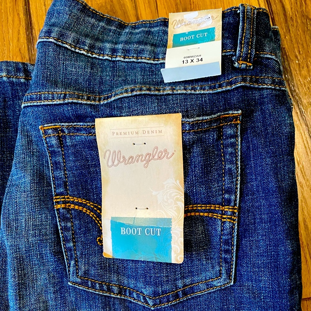 Wrangler boot cut jeans